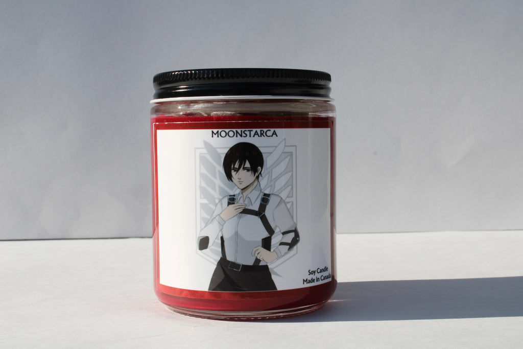 Mikasa Inspired Candle