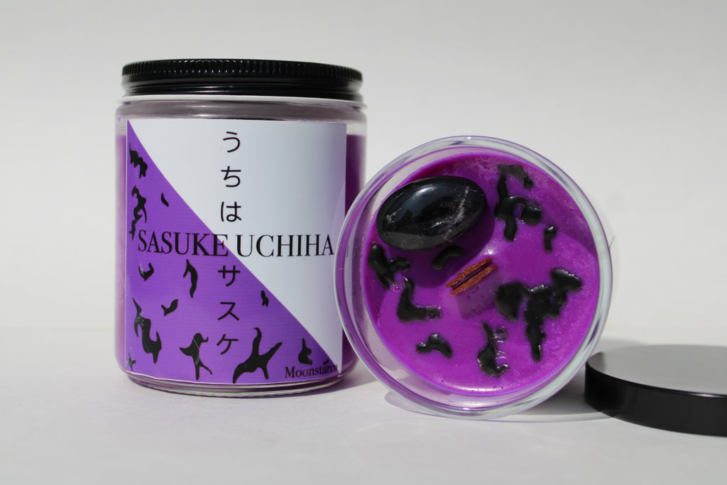 Sasuke Inspired Candle