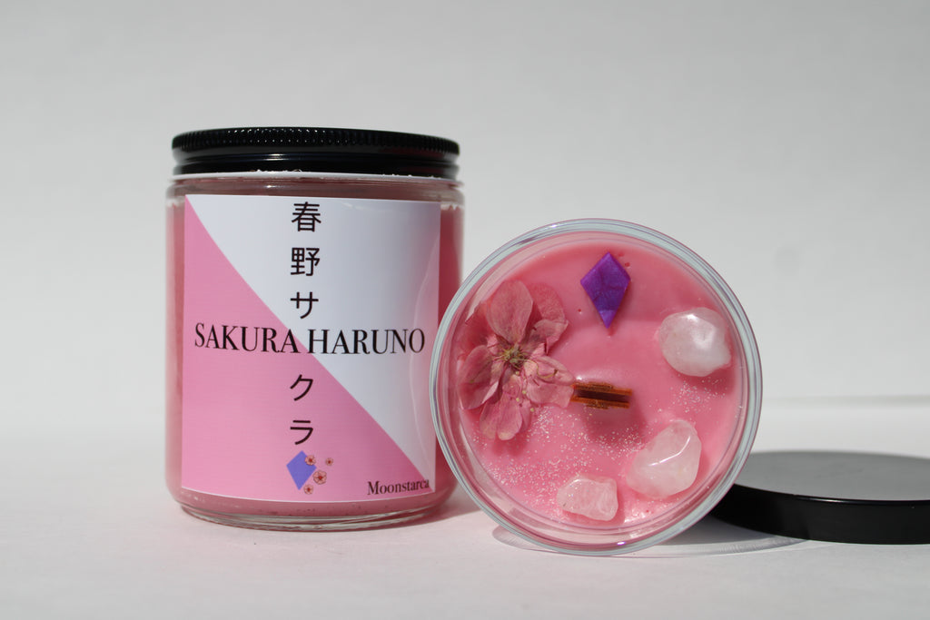 Sakura Inspired Candle
