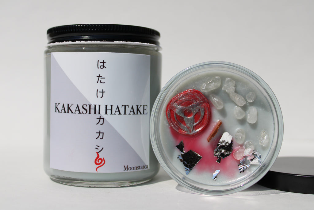 Kakashi Inspired Candle