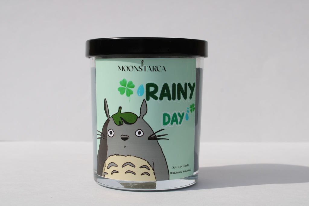 Totoro Inspired Candle