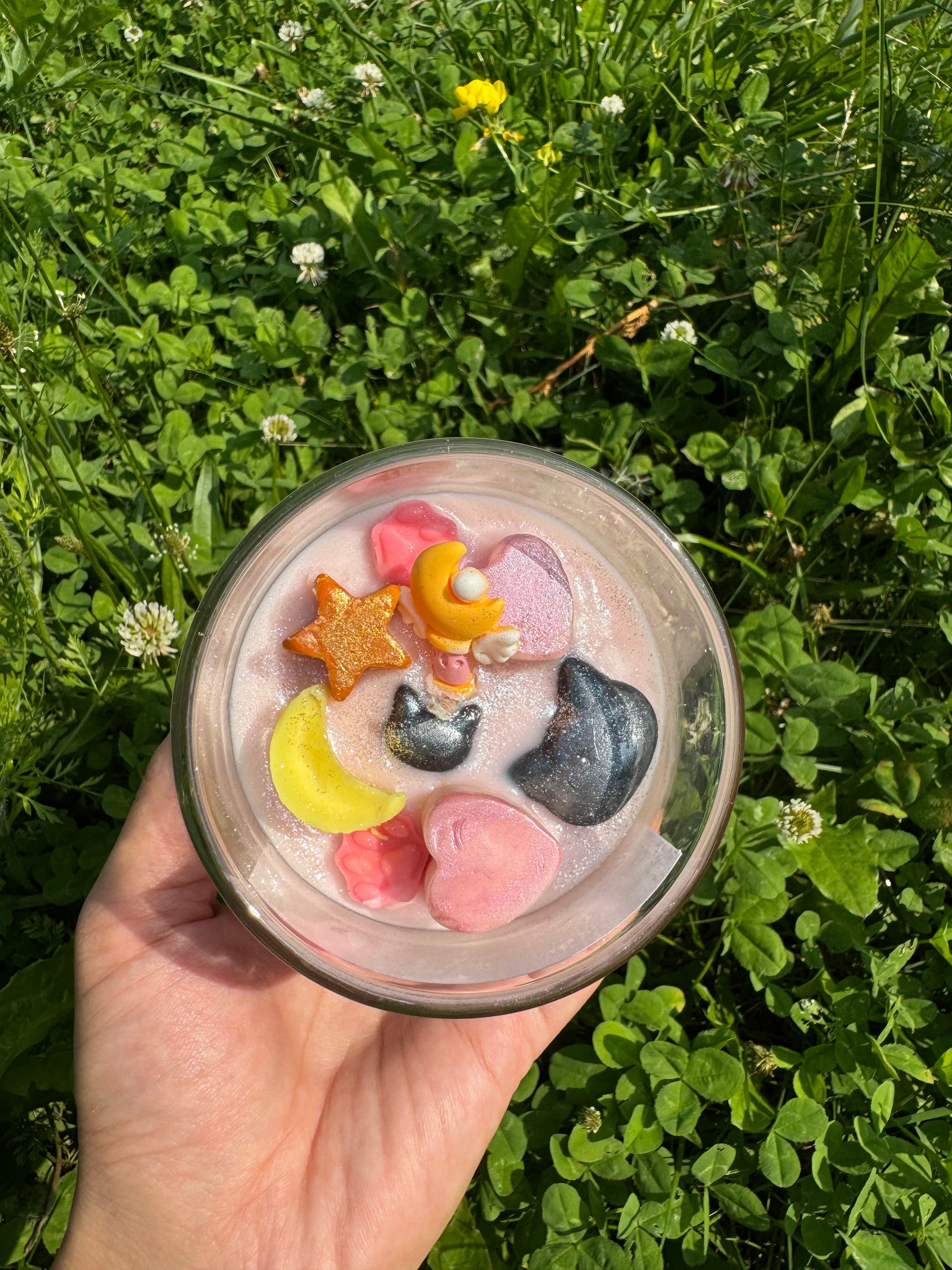 Sailor Moon Inspired Candle