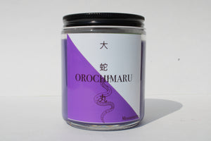 Orochimaru inspired candle