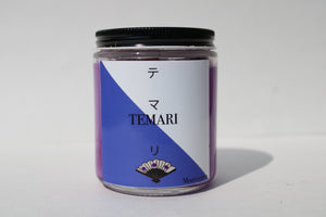 Temari Inspired Candle