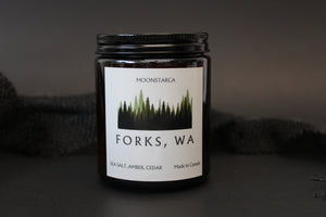 Forks, WA Candle