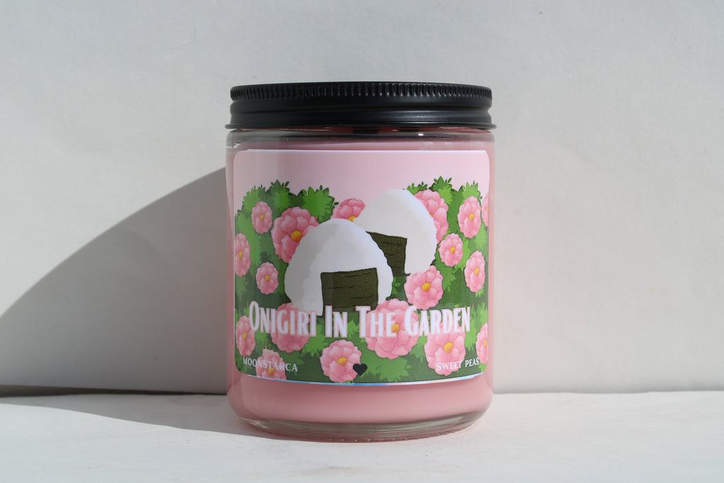 Chihiro Onigiri in the garden