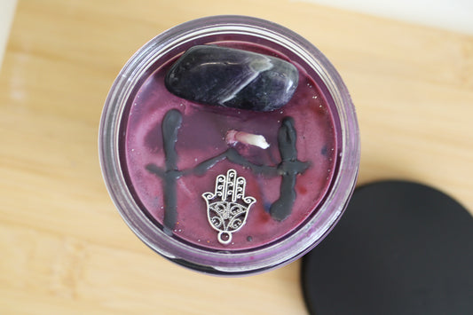 Blood manipulation | Kaisen Inspired Candle | Anime Candle| thyme, bergamot, teakwood