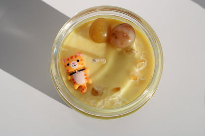 The cat returns Inspired Candle