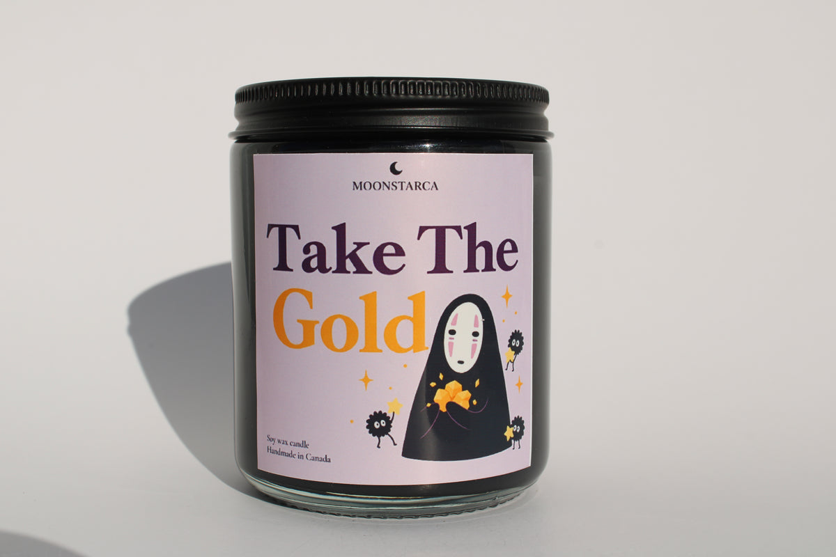 No Face Inspired Candle