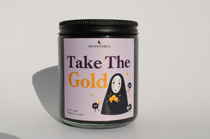 No Face Inspired Candle