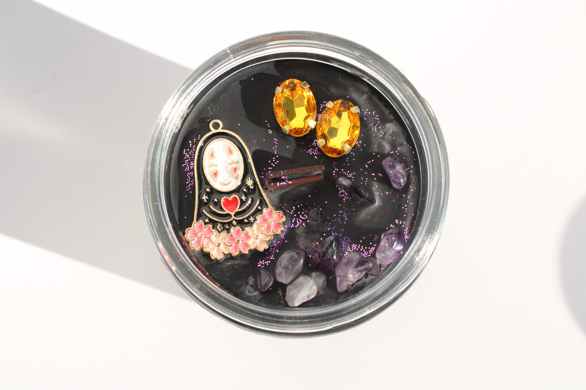 No Face Inspired Candle