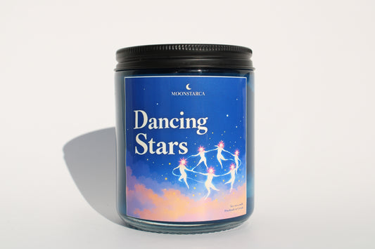 Dancing stars Inspired Candle