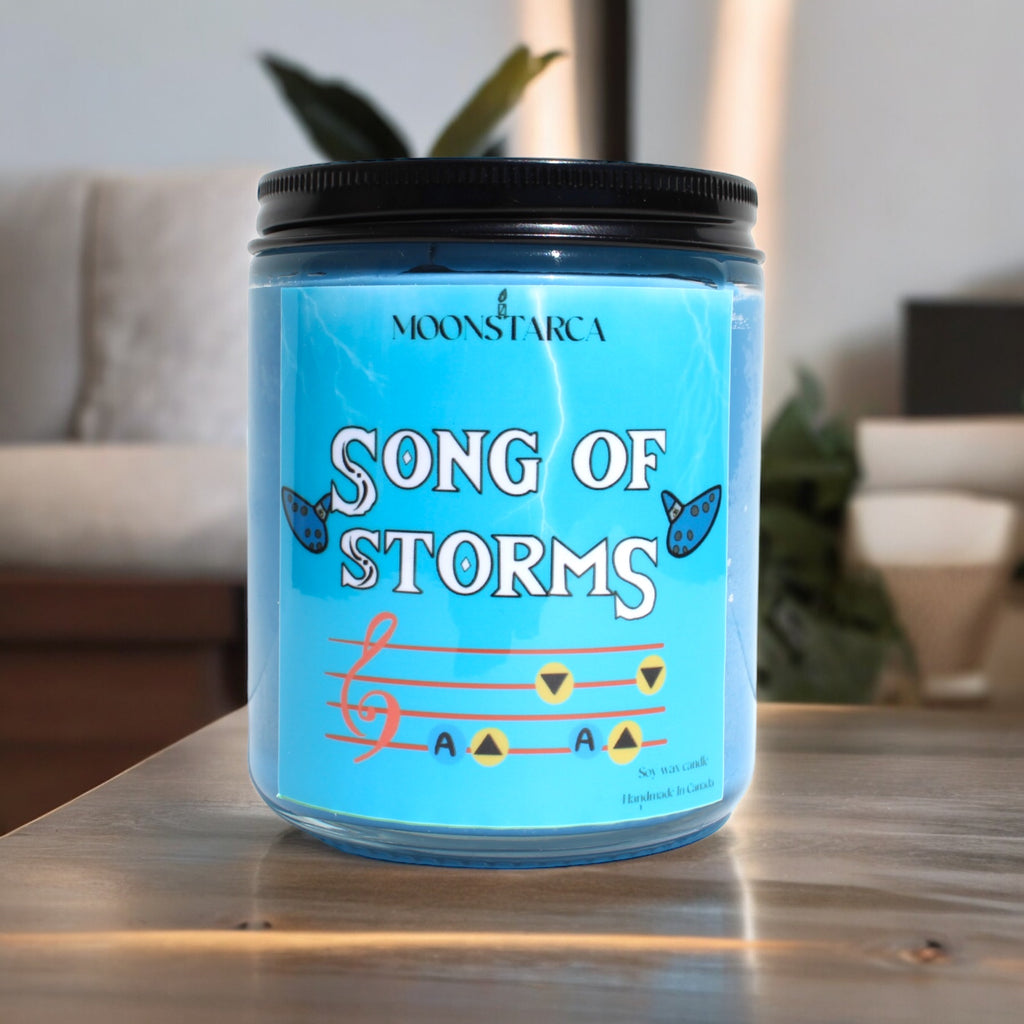 Song of storms Inspired Candle