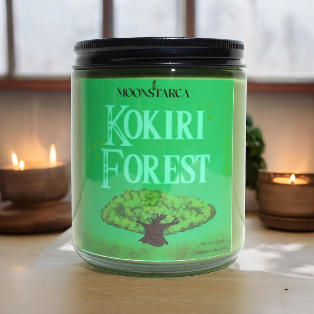 Kokiri Forest Inspired Candle