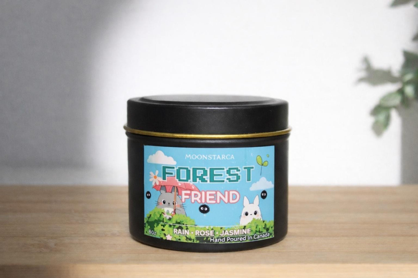 Forest Friend| Inspired Candle | Anime Candle | Rain, rose, jasmine