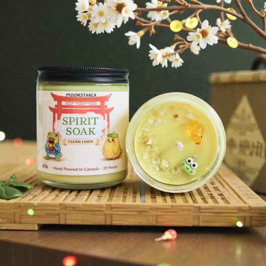 Bath House | Inspired Candle | Anime Candle | Lemon, waterlily, rose