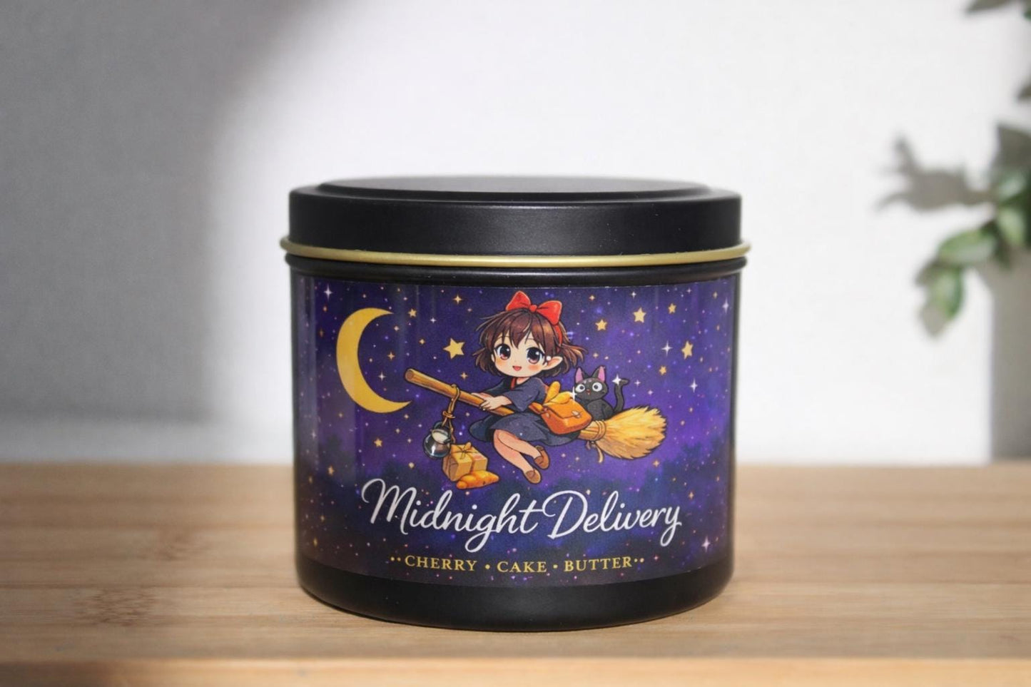 Midnight delivery | Inspired Candle | Anime Candle | Cherry, cake, butter