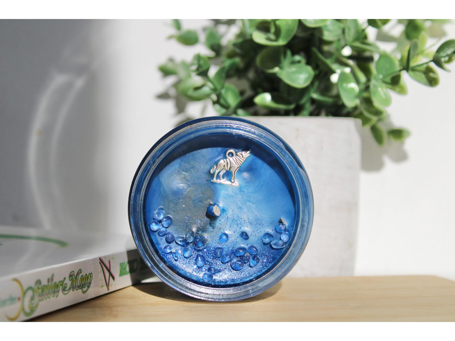 Divine dog| Kaisen Inspired Candle | Anime Candle| blueberry