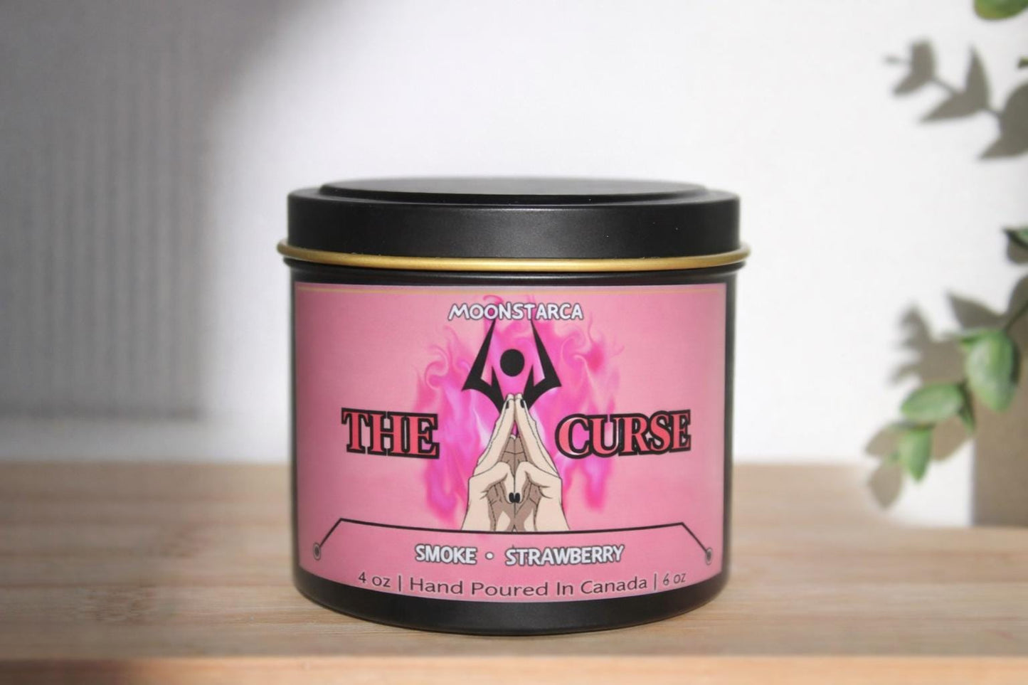 The curse | Kaisen Inspired Candle | Anime Candle| smoke, strawberry