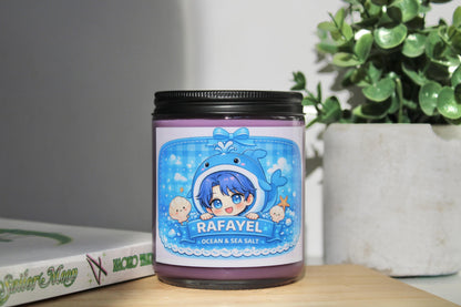Rafayel | Love Space Inspired Candle | Gaming Candle| Ocean, sea salt