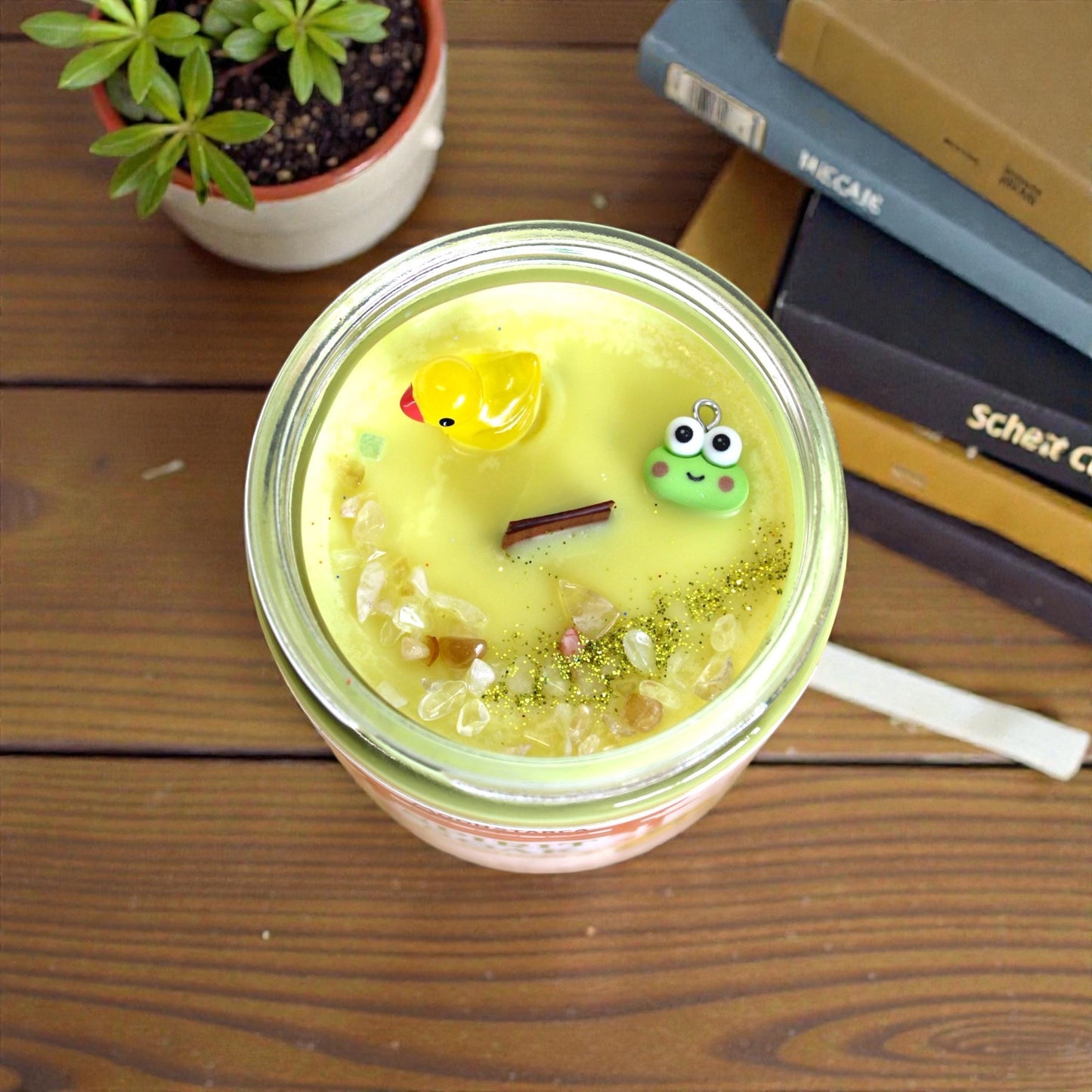 Bath House | Inspired Candle | Anime Candle | Lemon, waterlily, rose
