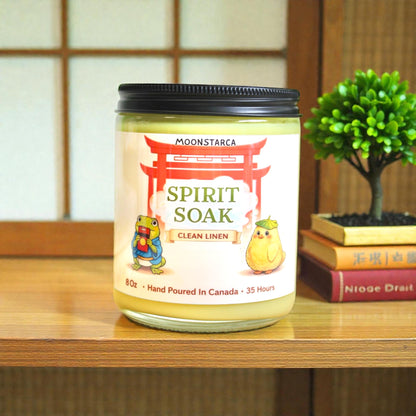 Bath House | Inspired Candle | Anime Candle | Lemon, waterlily, rose