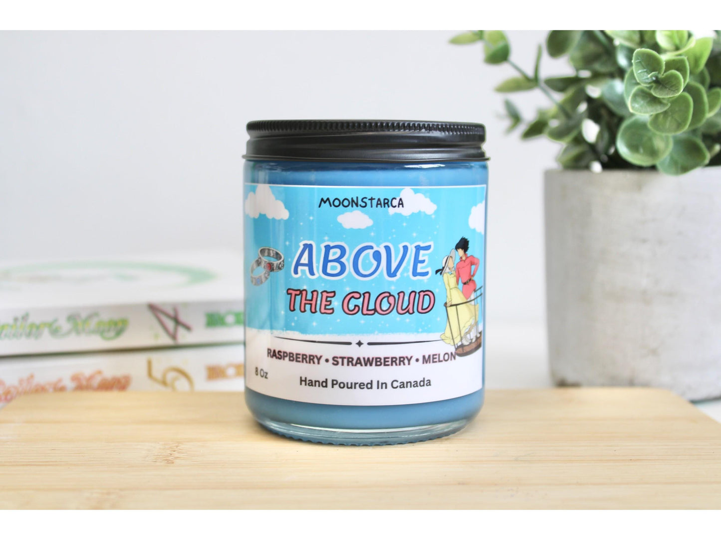 Above the cloud| Inspired Candle | Anime Candle| Raspberry, melon, strawberry