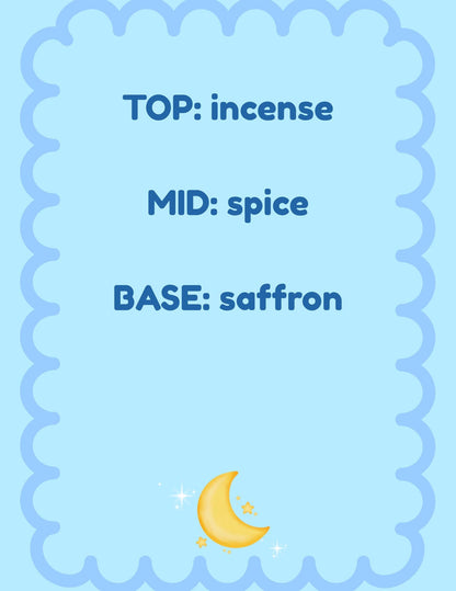 Cursed spirit| Inspired Candle | Kaisen Anime Candle| saffron, spice, incense