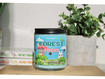 Forest Friend| Inspired Candle | Anime Candle | Rain, rose, jasmine