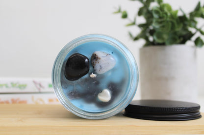 Blue Summer chibi Candle| Kaisen Inspired Candle | Anime Candle| Sea breeze