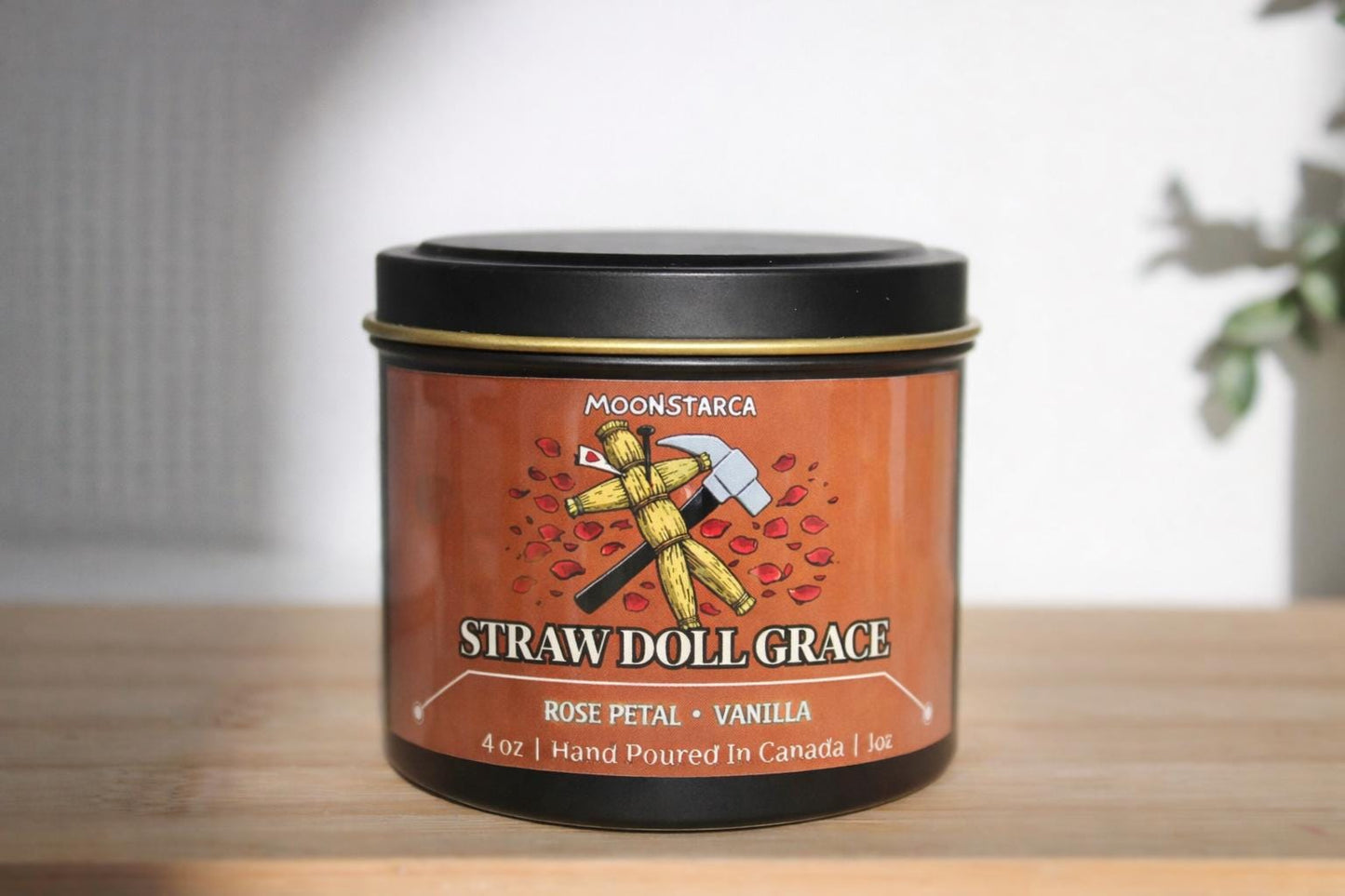 Straw doll grace | Kaisen Inspired Candle | Anime Candle| rose petal, vanilla, musk