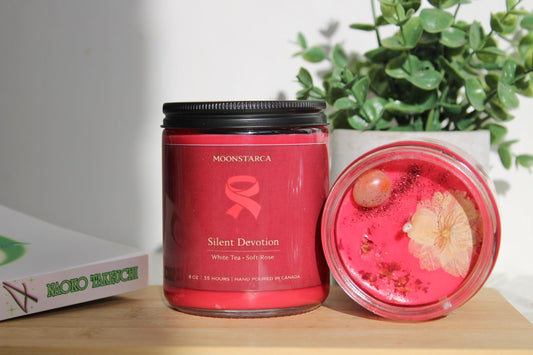 Silent Devotion| Attack Inspired Candle | Anime Candle| white tea, soft musk