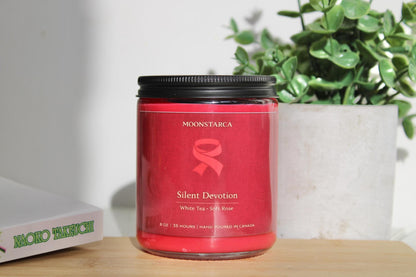 Silent Devotion| Attack Inspired Candle | Anime Candle| white tea, soft musk