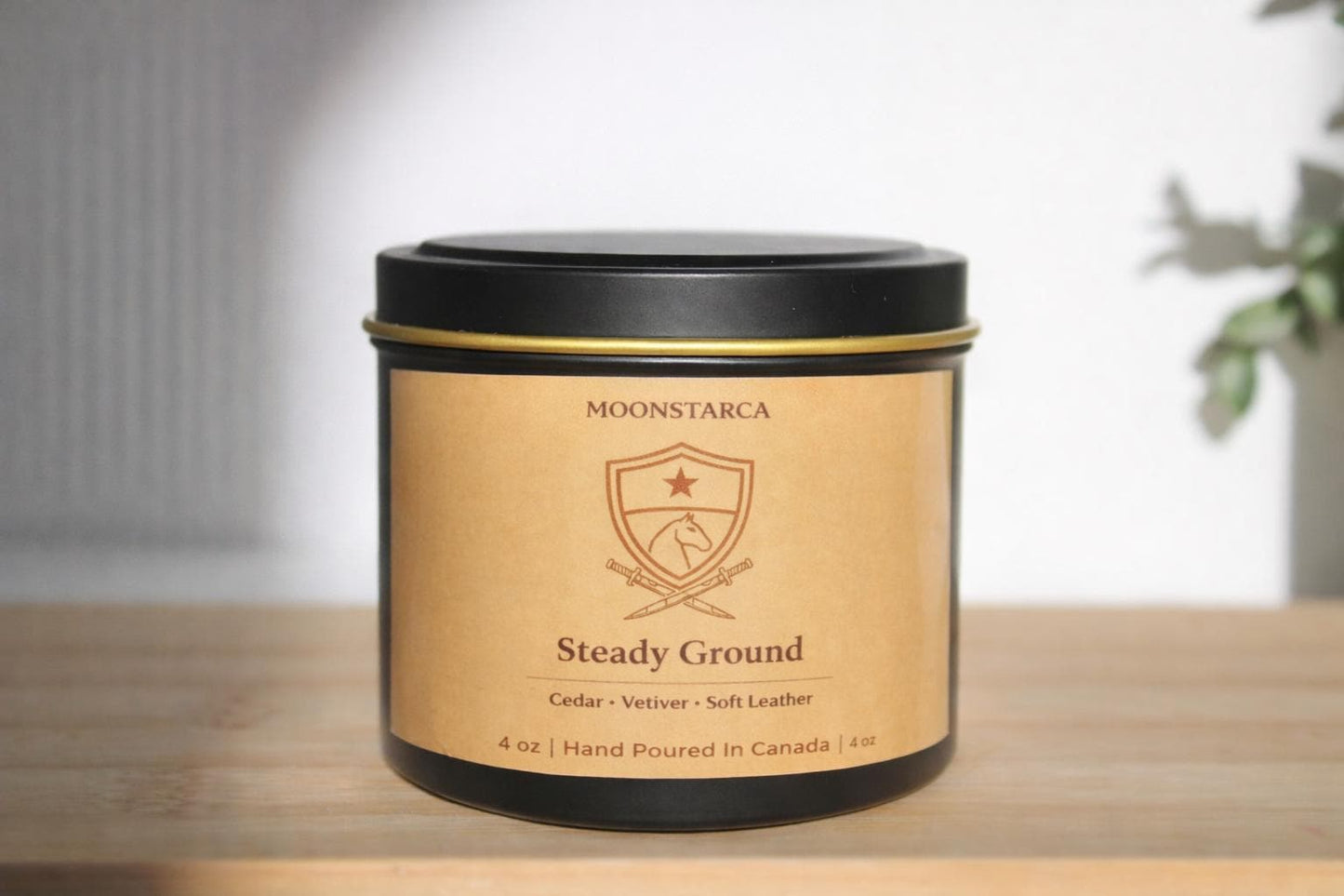 Steady Ground | Attack Inspired Candle | Anime Candle| cedar, musk, vetiver