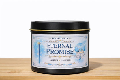 Gentle Spell & Eternal Promise | Fieren Inspired Candle | Anime Candle| Bamboo, amber | Lily, peony, musk