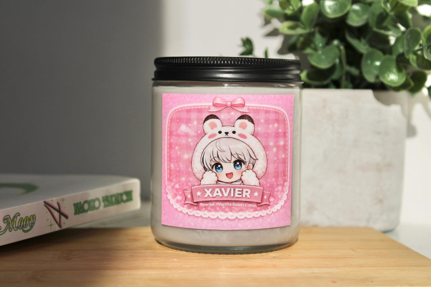 Xavier | Love Space Inspired Candle | Gaming Candle| baby powder, vanilla bean, neroli
