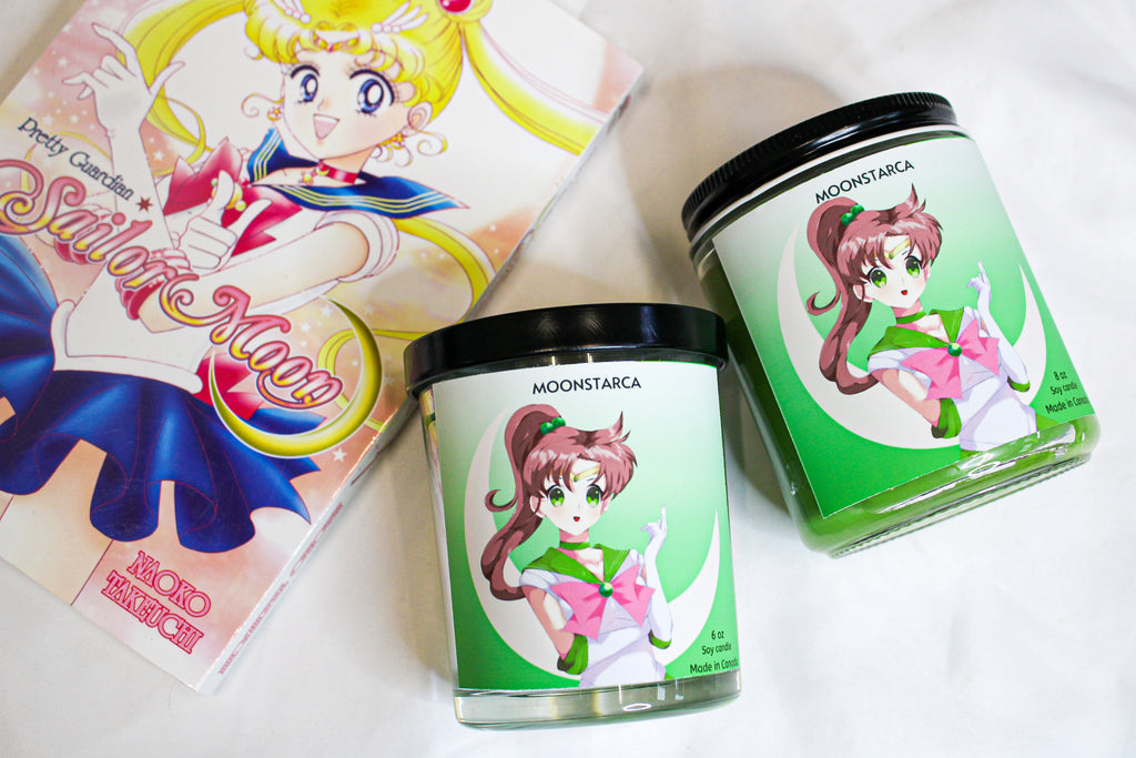 Sailor Jupiter Inspired Candle