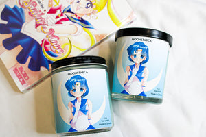 Sailor Mercury Inspired Candle