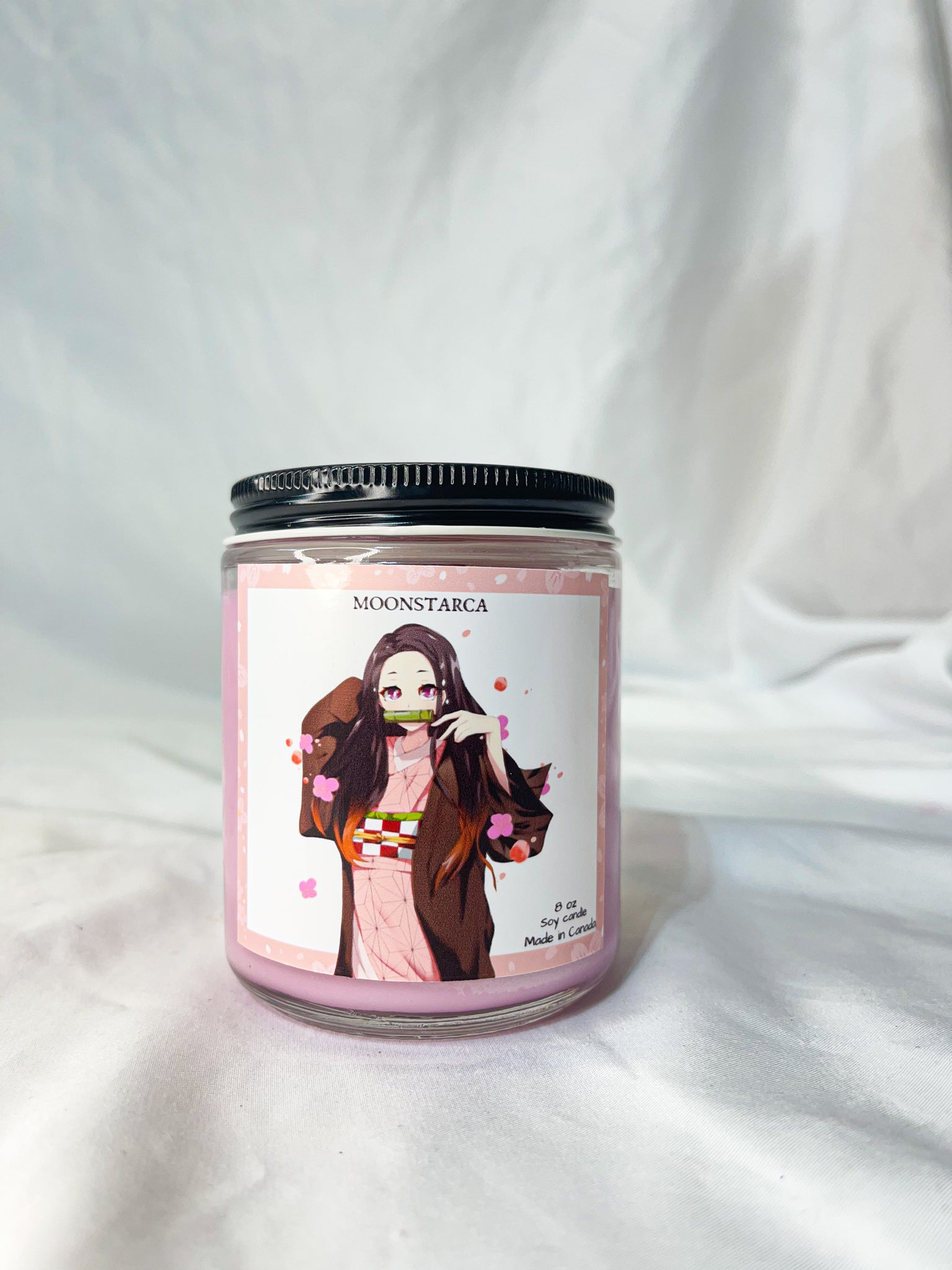 Nezuko Inspired Candle