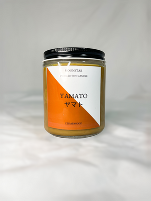 Yamato inspired candle