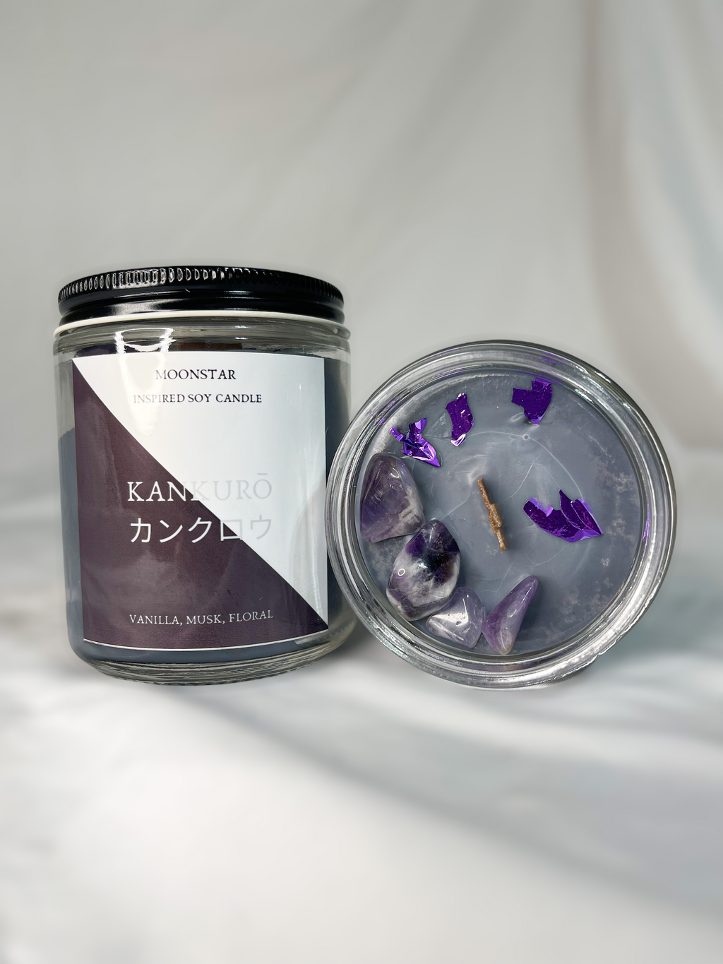 Kankuro inspired candle